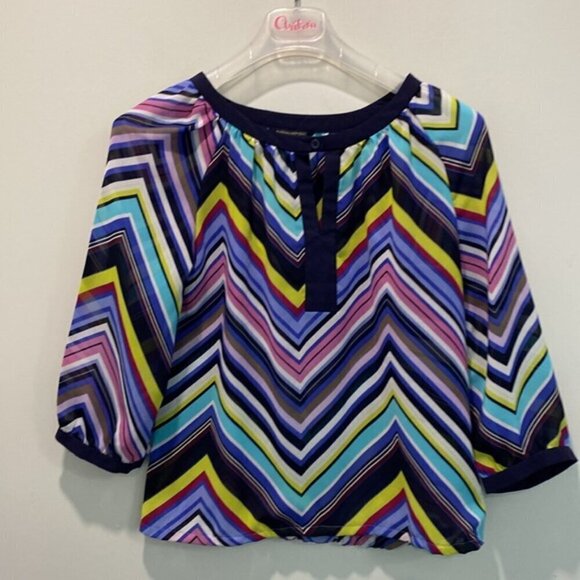 Banana Republic Long Sleeve Flowy Blouse - Picture 8 of 12